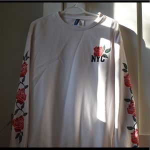 White Long Sleeved Shirt